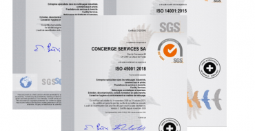 Nous sommes fiers de vous annoncer notre re-certification selon : ISO 9001, 14001 et 45001.
